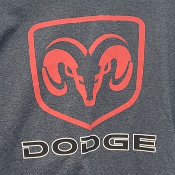 Gildan Mens XL PolyCotton Dodge Short Sleeve Crew Neck Tee Shirt - Picture 2 of 4